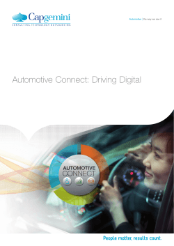 Automotive Connect: Driving Digital