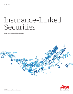 Insurance-Linked Securities: Fourth Quarter 2014 Update