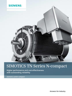 SIMOTICS TN Series N