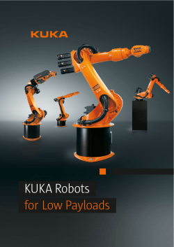 KUKA Robots for Low Payloads