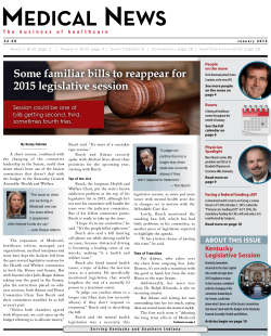 kentucky legislative session