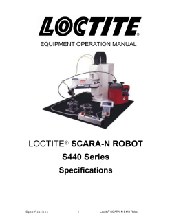 LOCTITE® SCARA-N ROBOT S440 Series