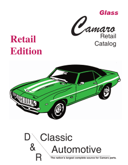 Glass - D & R Classic Automotive
