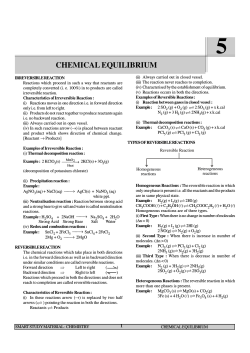 Chapter-5 (Chemical equilibrium)