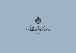 Our work in the - Fattoria Sammontana