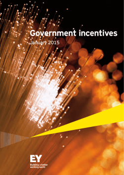 Government incentives