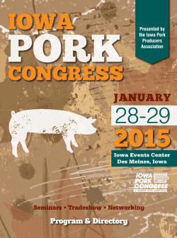January 2015 - Iowa Pork Producers Association