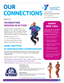 OUR CONNECTIONS - YMCA of Sumter