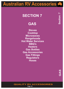 Section 7 - Gas - Award RV Superstore
