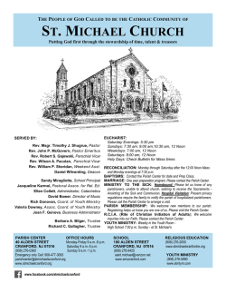 ST. MICHAEL CHURCH