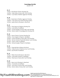 Canandaigua Rumble - NY Youth Wrestling
