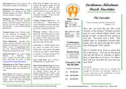 Ballaghaderreen Parish Bulletin
