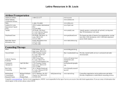 St. Louis Latino Resource List
