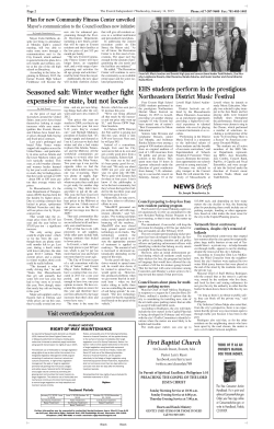NEWS Briefs - Everett Independent
