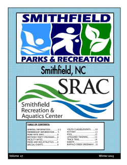 Smithfield, NC - Smithfield Recreation and Aquatics Center