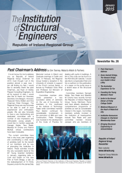Instruct Newsletter_13012015 - Institution of Structural Engineers
