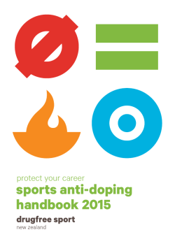 sports anti-doping handbook 2015