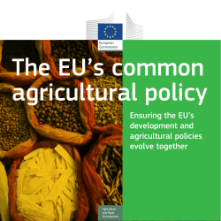 The EU's common agricultural policy