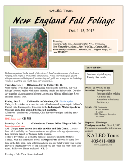 New England Fall Foliage - Kaleo Friends International Tours