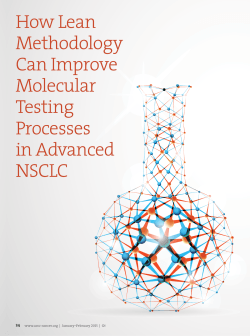 How Lean Methodology Can Improve Molecular Testing Processes