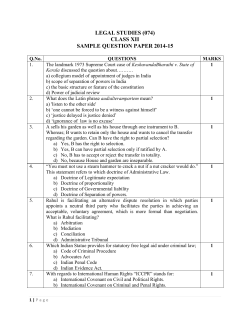 Sample Question Paper - Directorate of Education