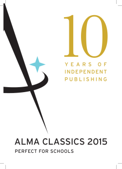 ALMA CLASSICS 2015