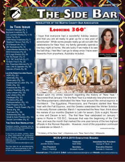 2015-January - Martin County Bar Association