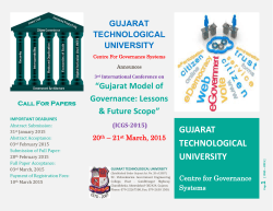 ICGS-2015 - Gujarat Technological University