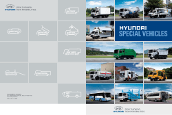SPECIAL VEHICLES