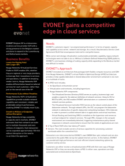 EVONET gains a competitive edge in cloud services