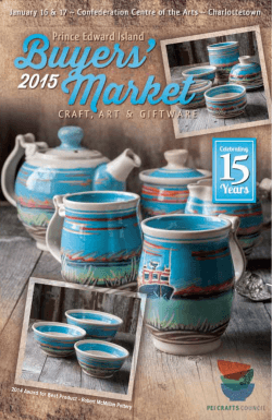 Market Guide 2015 - Discover PEI Studios