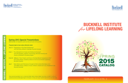 BILL Course Catalog - Bucknell University