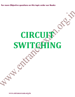 Circuit Switching