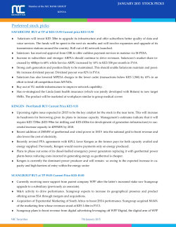 to View the Full NIC Securities 2015 Picks Report