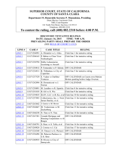 Superior Court, State of California