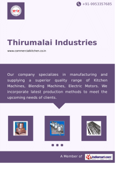 Brochure - Thirumalai Industries