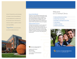 Welcome to CU Dental Clinics - University of Colorado Denver