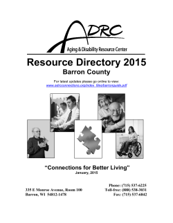 Barron County Resource Directory