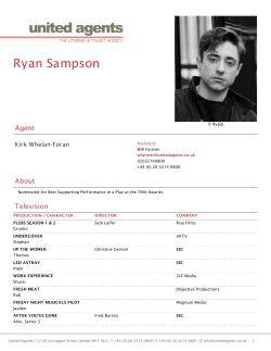 Ryan Sampson - United Agents