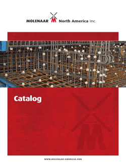 catalog - Molenaar North America