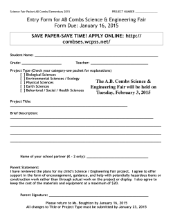 to view/print the 2015 Science Fair Information Packet