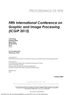 PDF - Proceedings of SPIE