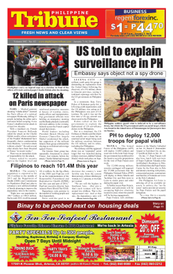 US told to explain surveillance in PH
