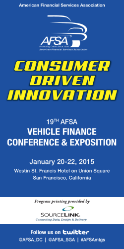 exhibitors - Vehicle Finance Conference & Exposition