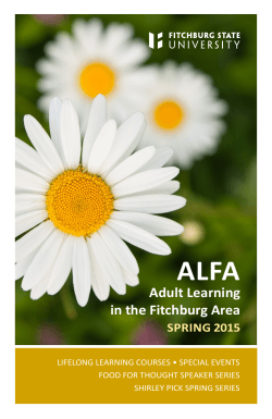 Adult Learning in the Fitchburg Area