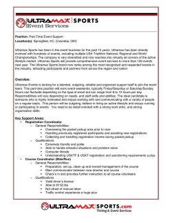Position: Part-Time Event Support Location(s