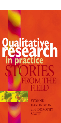 Qualitative Research in Practice : Stories From the