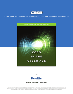 COSO IN THE CYBER AGE