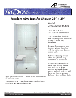 FREE OM - ADA Showers