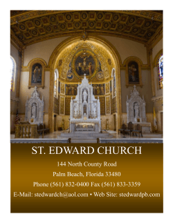 ST. EDWARD CHURCH